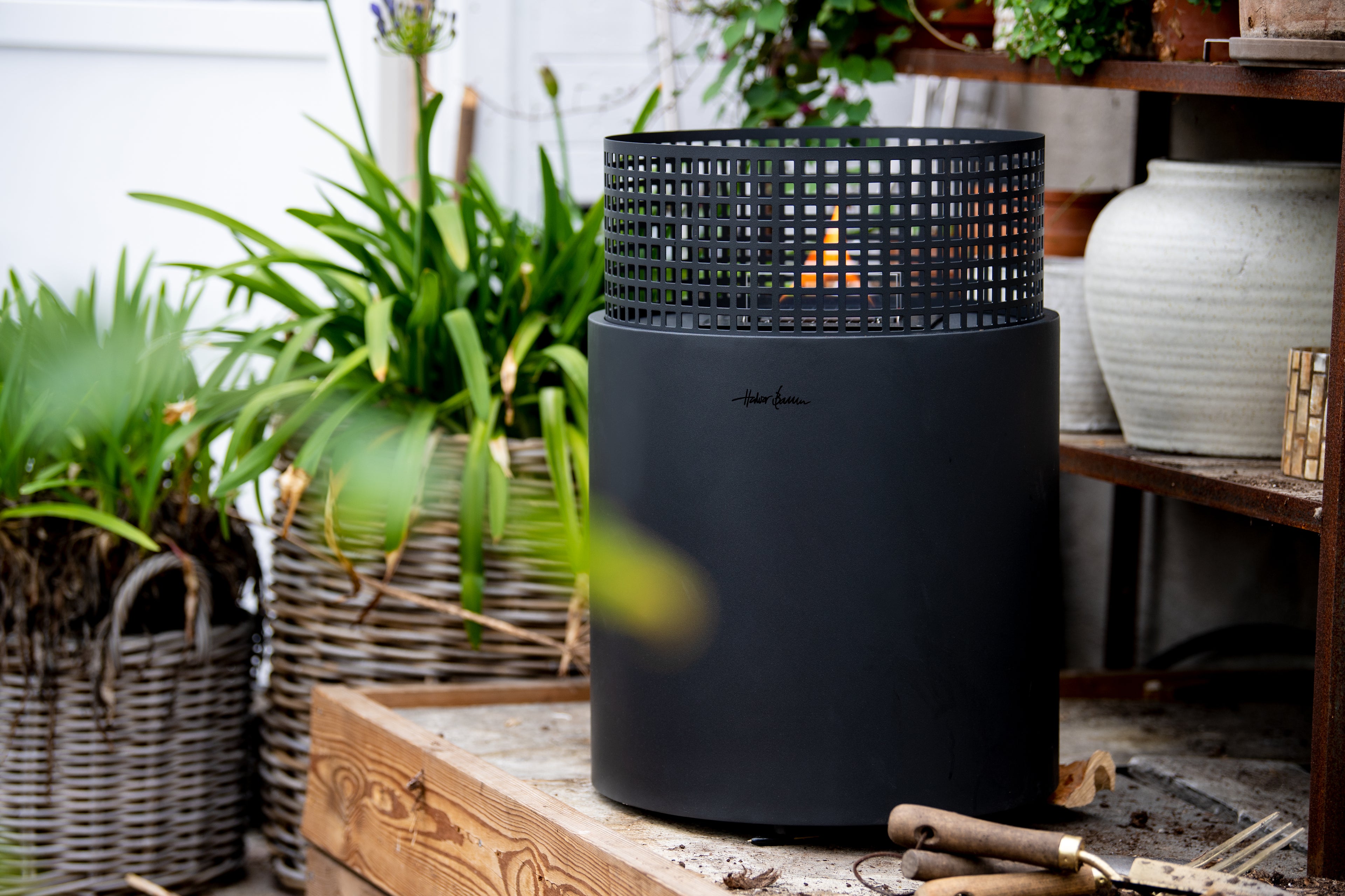 Mossel Bay Haard Zwart Tenderflame - Buitenhaard - Tenderflame - livinglovely.nl