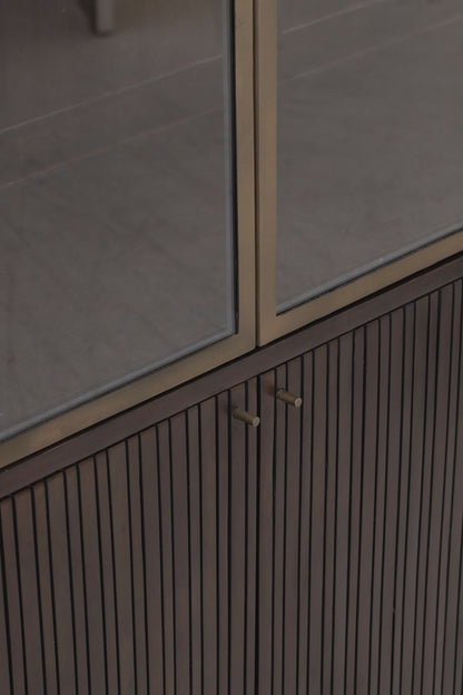 DTP Home Maroon Vitrinekast