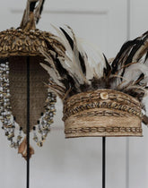 Must Living Balinese Helm met Schelpen en Veren - Ornament - MUST Living - livinglovely.nl