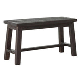 Must Living Bank Trinity Bruin 80cm - Bankje - MUST Living - livinglovely.nl