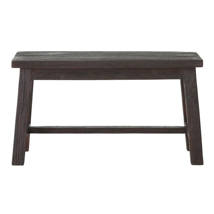 Must Living Bank Trinity Bruin 80cm - Bankje - MUST Living - livinglovely.nl