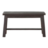 Must Living Bank Trinity Bruin 80cm - Bankje - MUST Living - livinglovely.nl