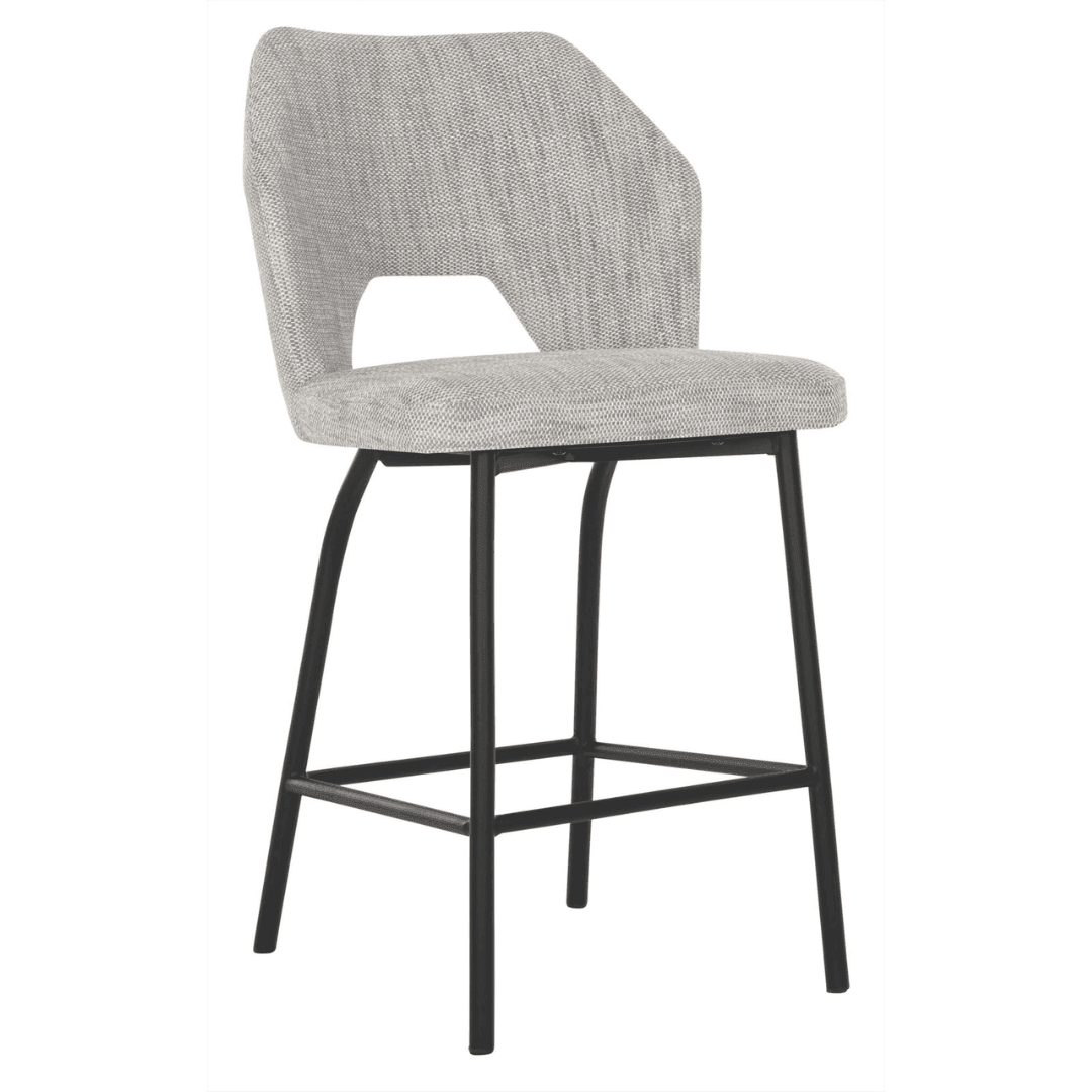 Must Living Bar kruk Bloom Polaris Licht Grijs - Barkruk - MUST Living - livinglovely.nl