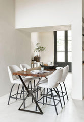 Must Living Bar Kruk Bloom Polaris Naturel - Barkruk - MUST Living - livinglovely.nl