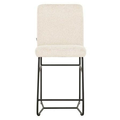 Must Living Bar Kruk Zola Glossy Naturel - Barkruk - MUST Living - livinglovely.nl