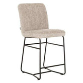 Must Living Barkruk Zola Glossy Sand - Barkruk - MUST Living - livinglovely.nl