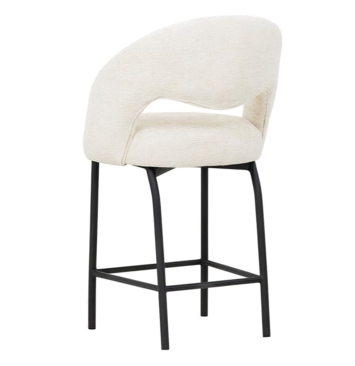 Must Living Barstoel Arca Glossy Naturel - Barkruk - MUST Living - livinglovely.nl