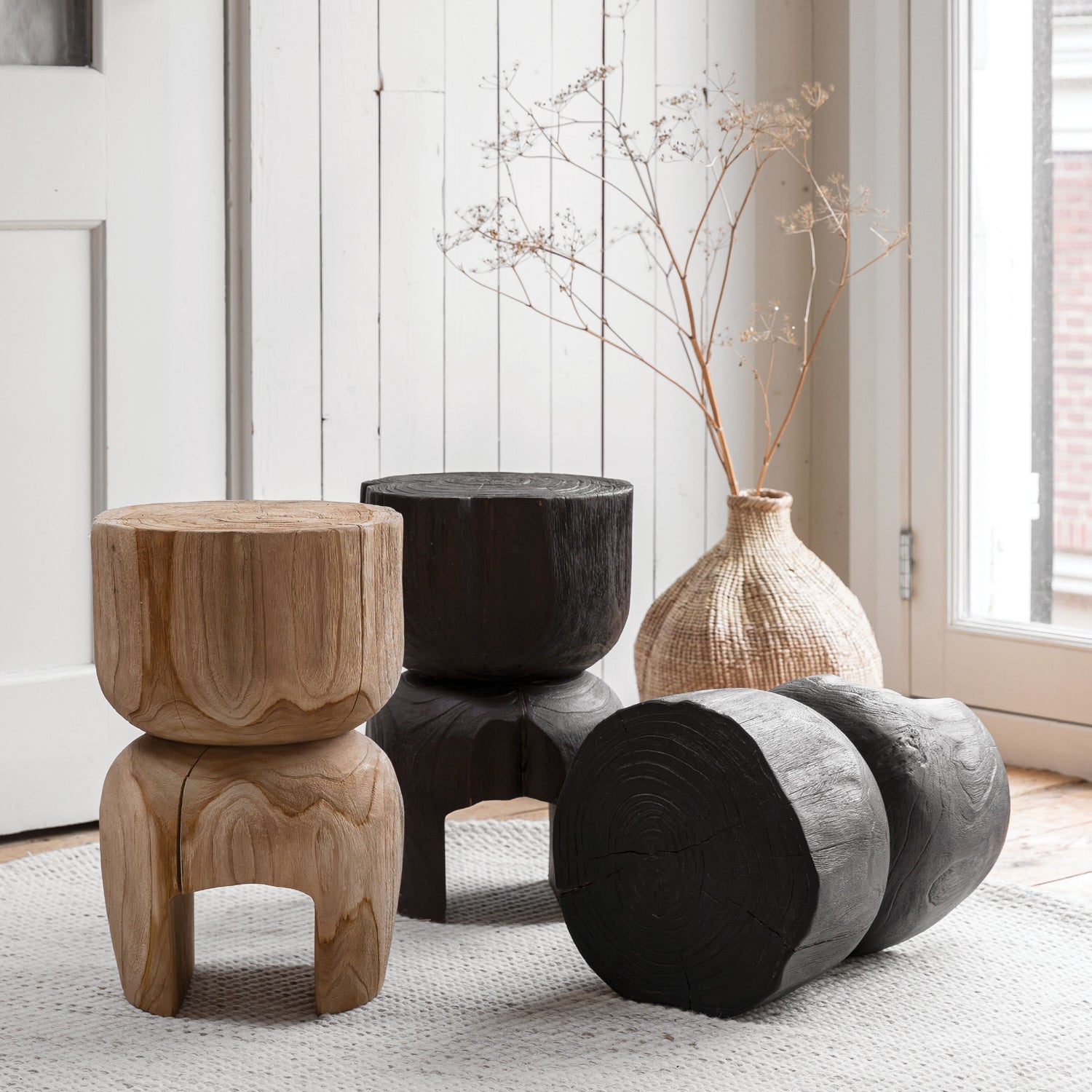 Must Living Bijzettafel Amber Zwart - Bijzettafel - MUST Living - livinglovely.nl