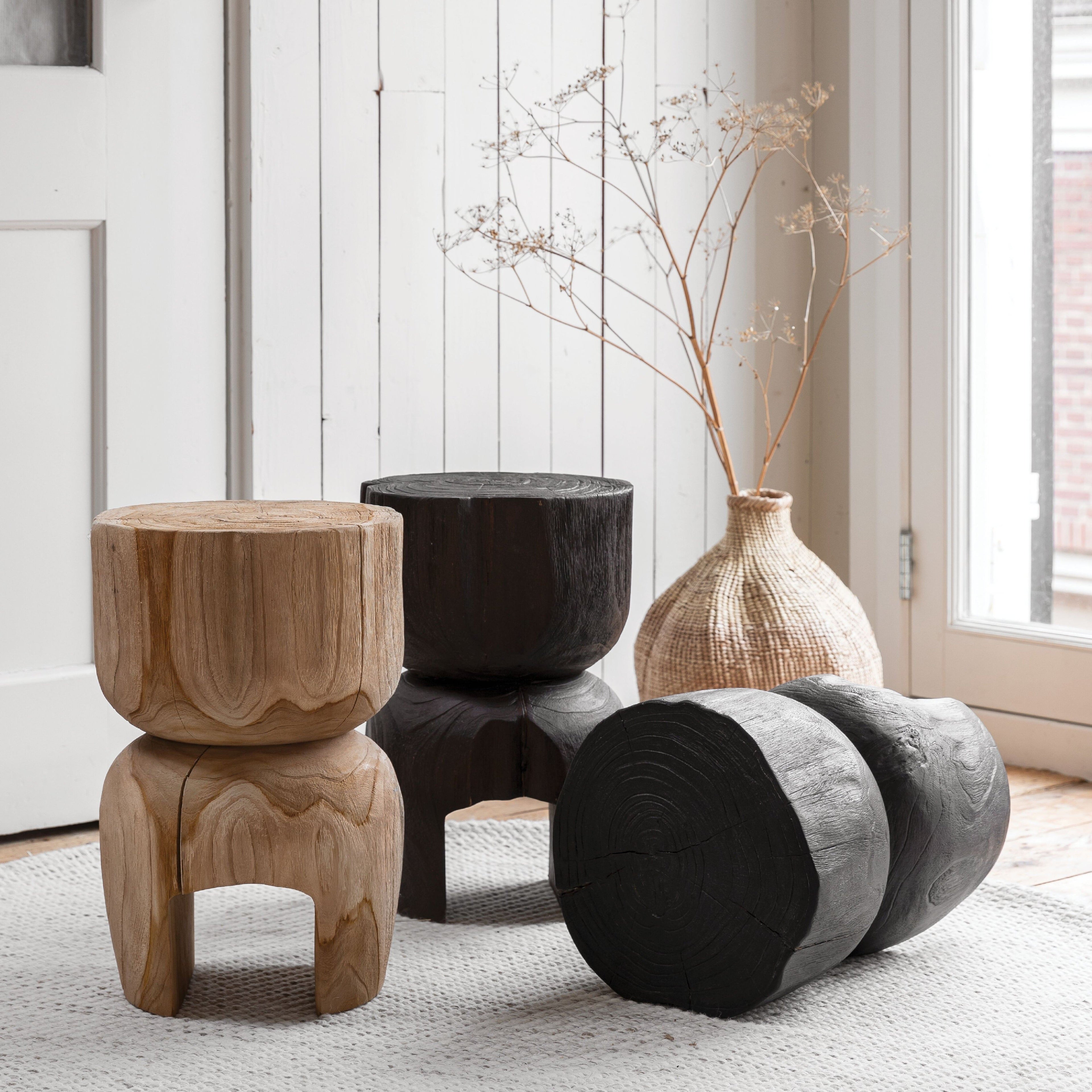 Must Living Bijzettafel Amber Zwart - Bijzettafel - MUST Living - livinglovely.nl