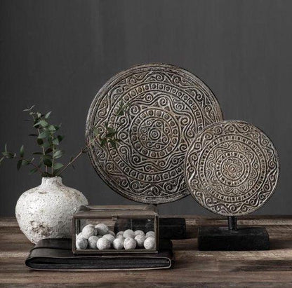 Must Living Decoratief Ornament op Voet Set van 2 - Ornament - MUST Living - livinglovely.nl