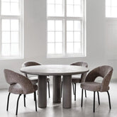 Must Living Eetkamerstoel Arca Bruin - Eetkamerstoel - MUST Living - livinglovely.nl