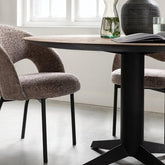 Must Living Eetkamerstoel Arca Bruin - Eetkamerstoel - MUST Living - livinglovely.nl