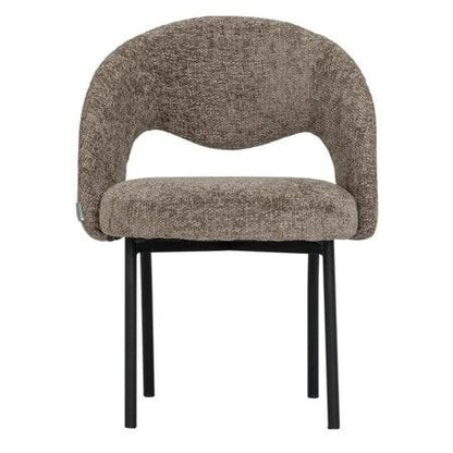 Must Living Eetkamerstoel Arca Bruin - Eetkamerstoel - MUST Living - livinglovely.nl