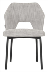 Must Living Eetkamerstoel Bloom Polaris Licht Grijs - Eetkamerstoel - MUST Living - livinglovely.nl