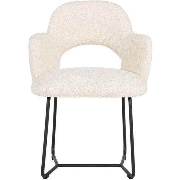 Must Living Eetkamerstoel Vista Boucle Naturel - Eetkamerstoel - MUST Living - livinglovely.nl