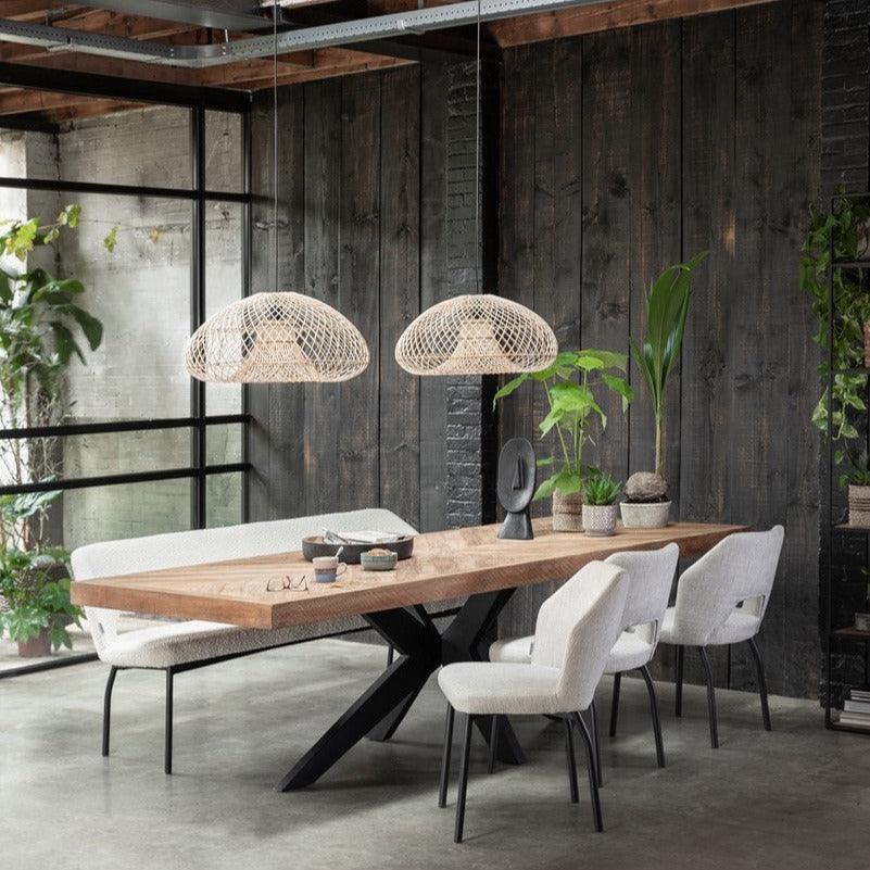 Must Living Eetkamerstoel Vista Polaris Naturel - Eetkamerstoel - MUST Living - livinglovely.nl