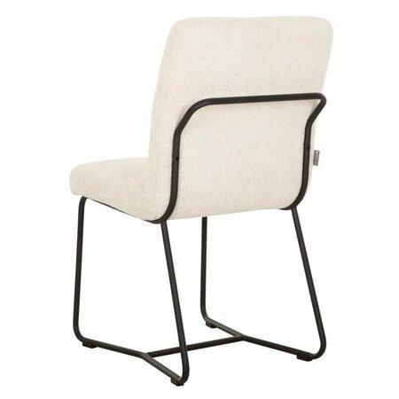 Must Living Eetkamerstoel Zola Glossy Naturel - Eetkamerstoel - MUST Living - livinglovely.nl