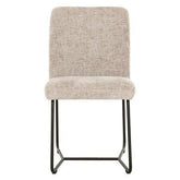 Must Living Eetkamerstoel Zola Glossy Sand - Eetkamerstoel - MUST Living - livinglovely.nl