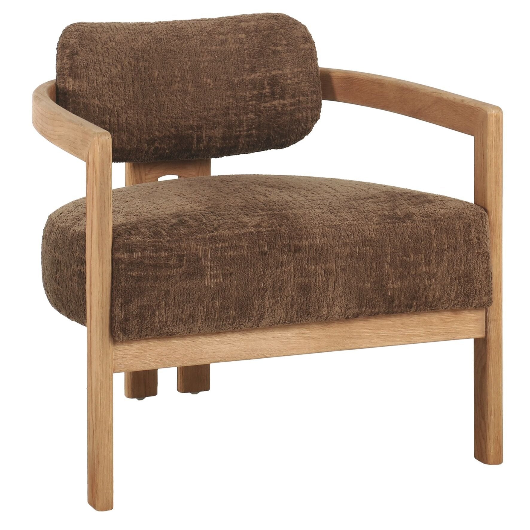 Must Living Fauteuil Kelly Luxor Hazelnoot Naturel - Fauteuil - MUST Living - livinglovely.nl