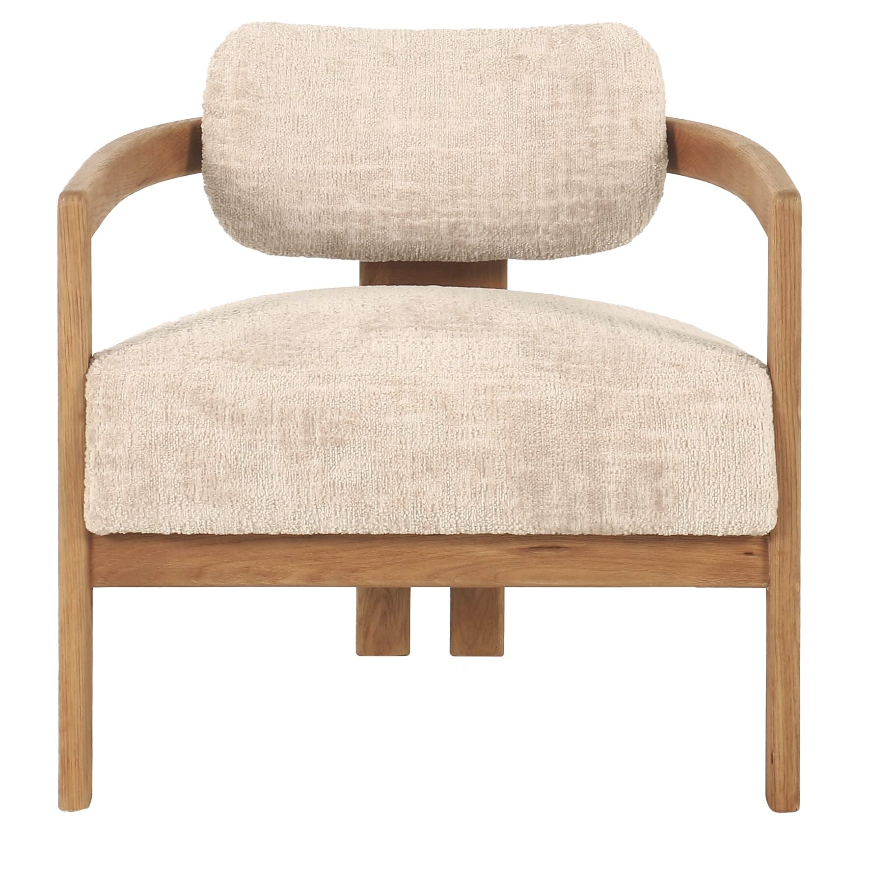 Must Living Fauteuil Kelly Luxor Sand Naturel - Fauteuil - MUST Living - livinglovely.nl