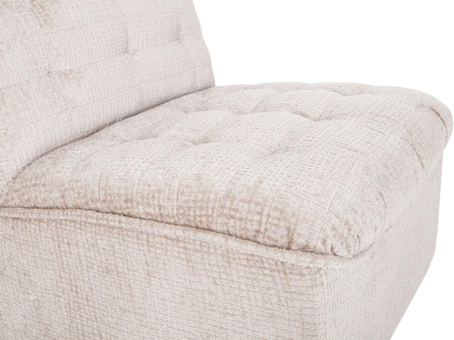 Must Living Fauteuil Liberty Glamour Naturel - Fauteuil - MUST Living - livinglovely.nl