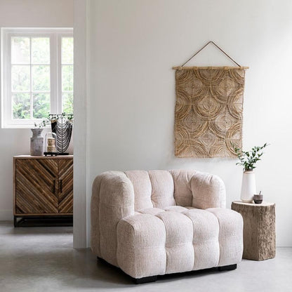 Must Living Fauteuil Mars Naturel - Fauteuil - MUST Living - livinglovely.nl