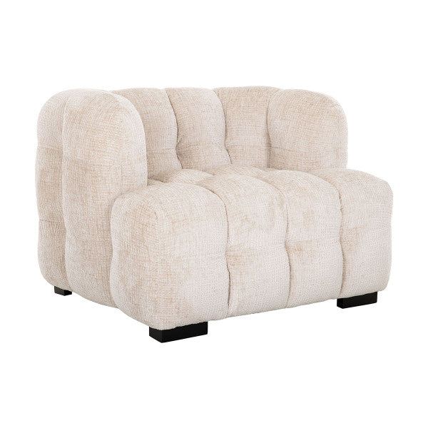 Must Living Fauteuil Mars Naturel - Fauteuil - MUST Living - livinglovely.nl