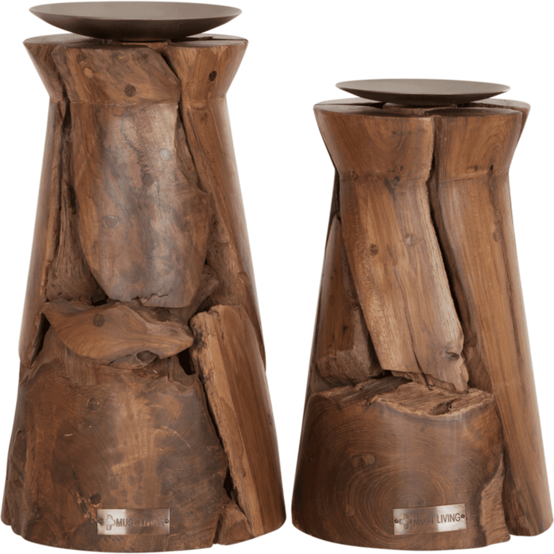 Must Living Kandelaar Flame Large - Kandelaar - MUST Living - livinglovely.nl