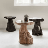 Must Living Krukje Mushroom Naturel - Bijzettafel - MUST Living - livinglovely.nl