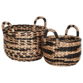 Must Living Manden Rond Set van 2 - Mand - MUST Living - livinglovely.nl