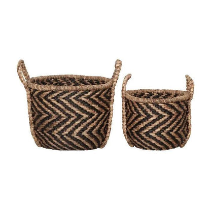 Must Living Manden Rond XL Set van 2 - Mand - MUST Living - livinglovely.nl