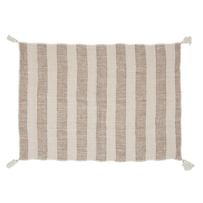 MUST Living Plaid Stripes 130x200cm - Poef - MUST Living - livinglovely.nl