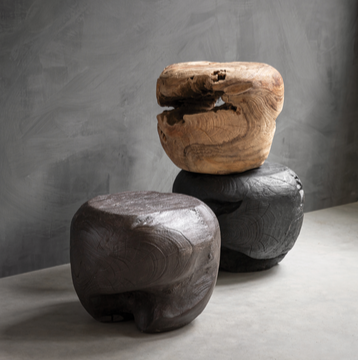 Must Living Salontafel Ball Zwart Ø40x±30cm - Salontafel - MUST Living - livinglovely.nl