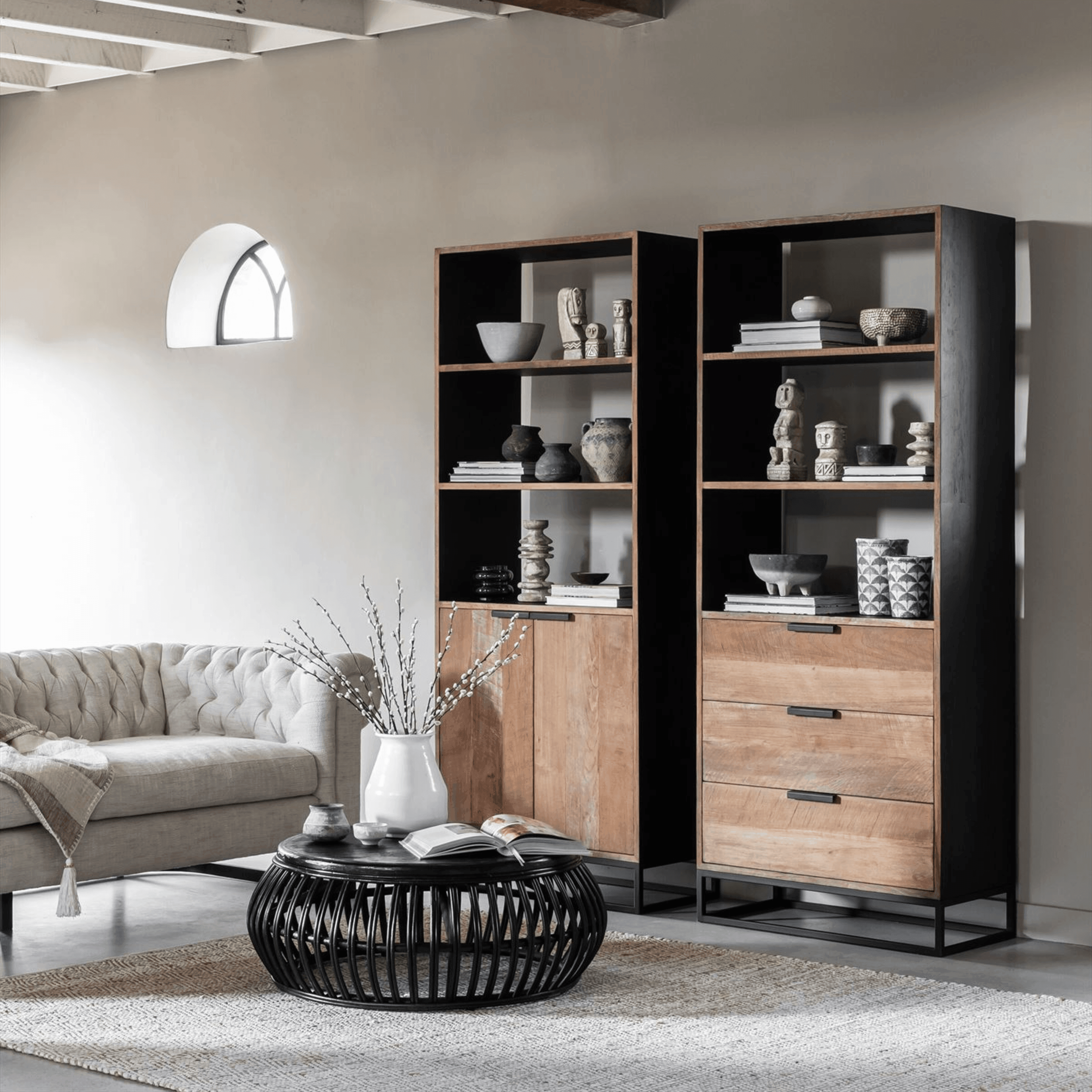 MUST Living Salontafel Positano Zwart - Salontafel - MUST Living - livinglovely.nl