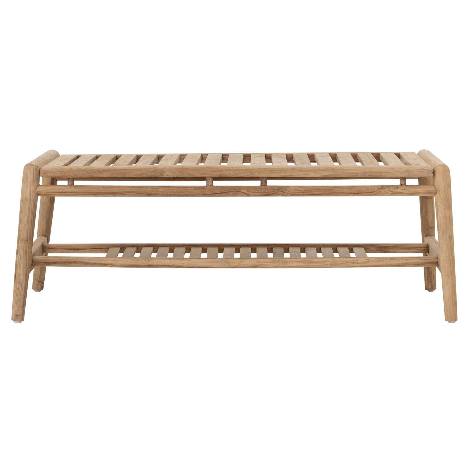 Salontafel Ray Rechthoekig van MUST Living, lange teakhouten tafel van 120 centimeter