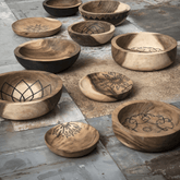 MUST Living Schalen Manela Lotus set van 2 - Schaal - MUST Living - livinglovely.nl