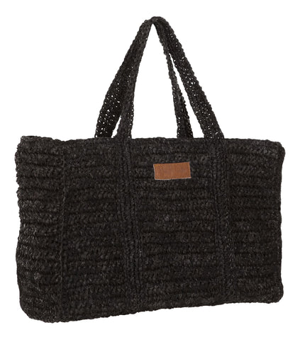MUST Living Shopper Saint-Tropez Tas Zwart - - MUST Living - livinglovely.nl