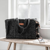 MUST Living Shopper Saint-Tropez Tas Zwart - - MUST Living - livinglovely.nl