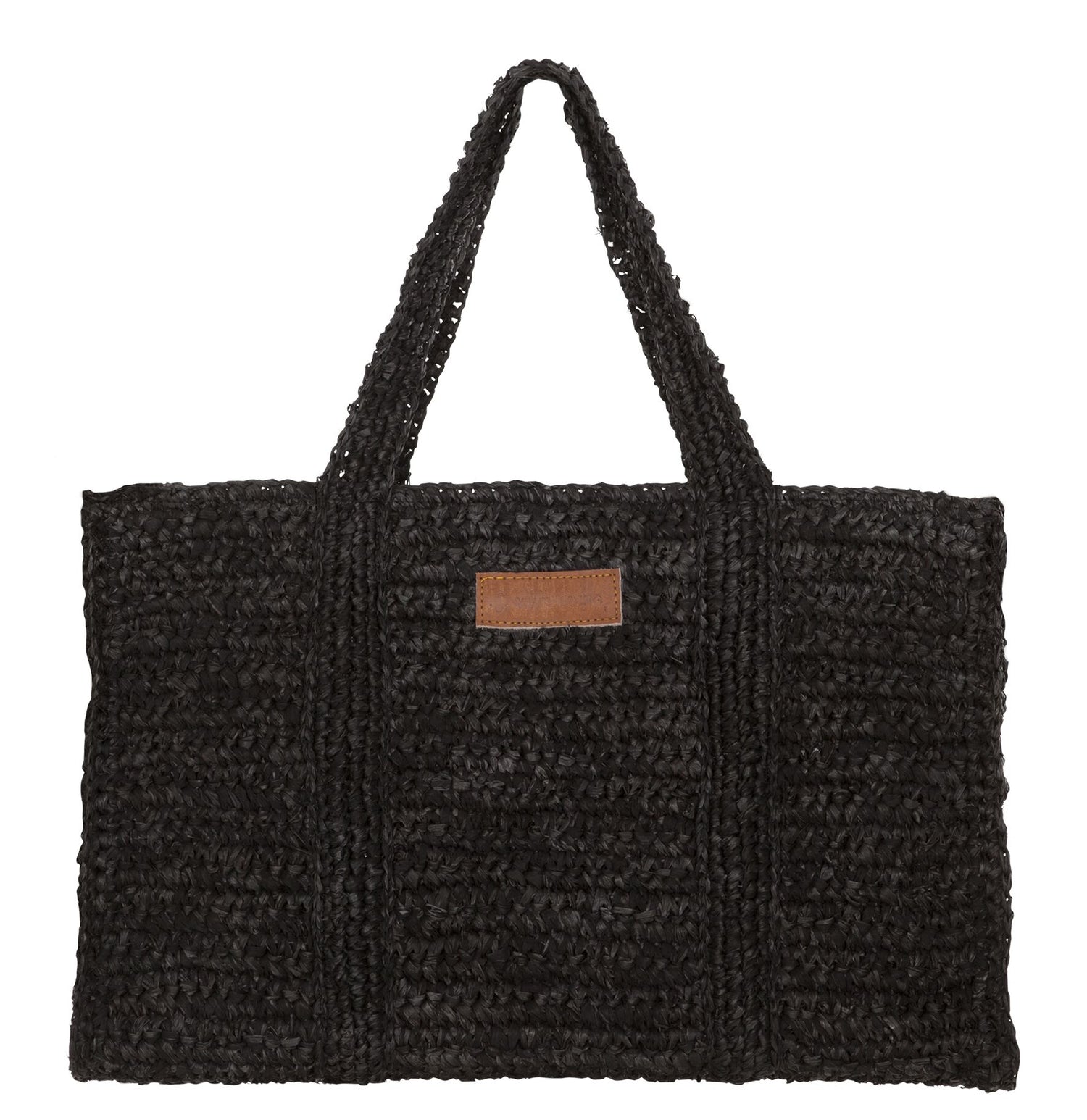 MUST Living Shopper Saint-Tropez Tas Zwart - - MUST Living - livinglovely.nl