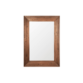 Must Living Spiegel Parade Hout Naturel Langwerpig 140x100cm - Spiegel - MUST Living - livinglovely.nl