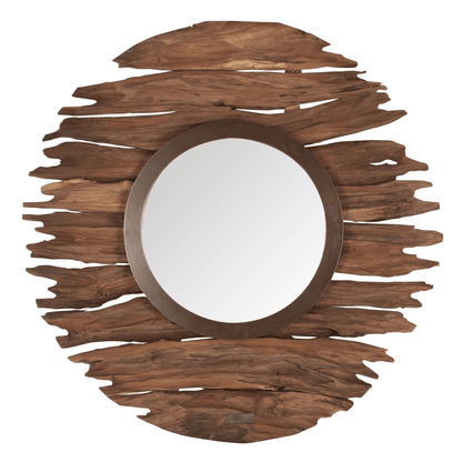 MUST Living Spiegel Pure Ø85x7 cm - Spiegel - MUST Living - livinglovely.nl