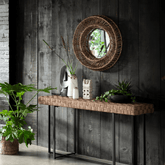 MUST Living Spiegel San Miguel Small Ø70x10 cm - Spiegel - MUST Living - livinglovely.nl