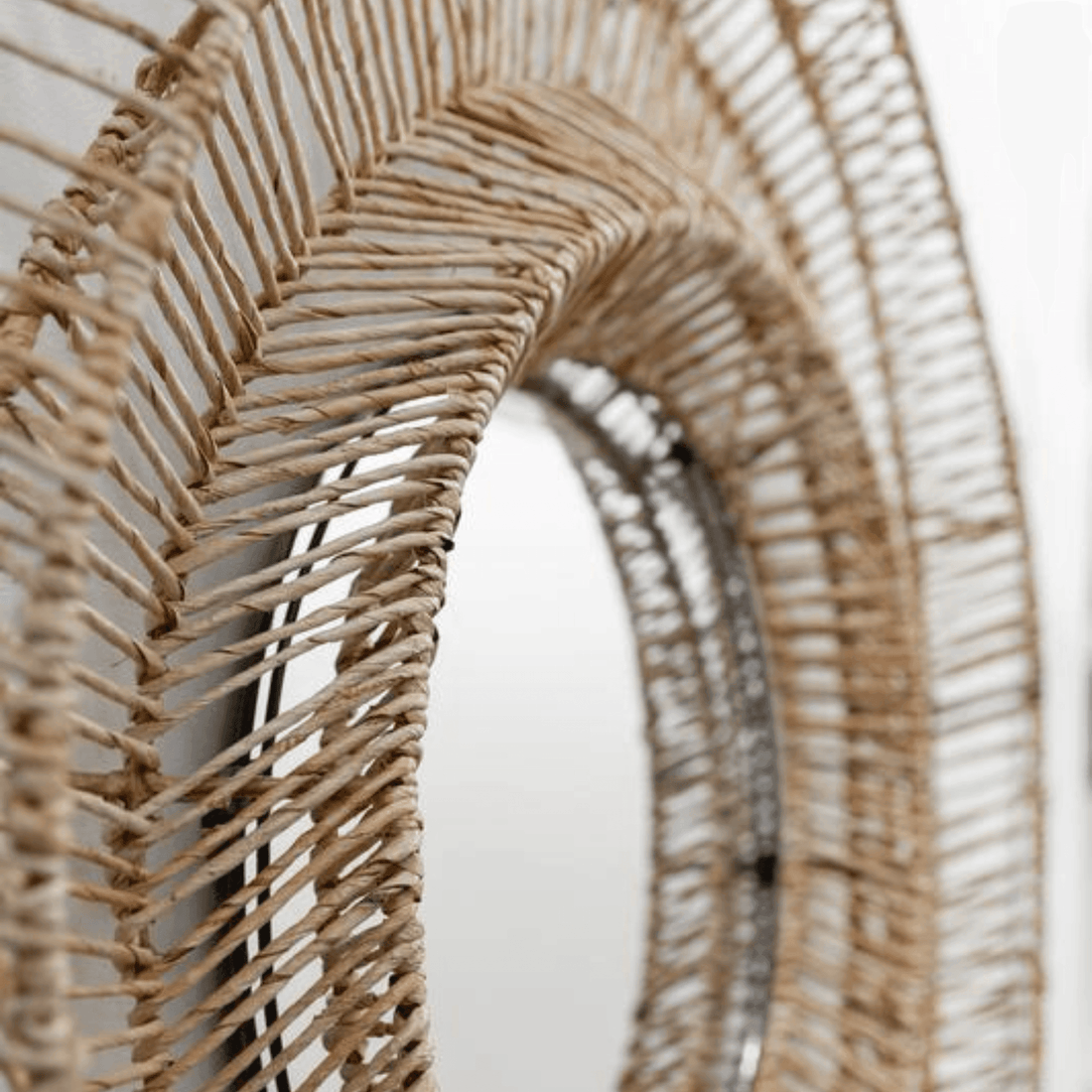 MUST Living Spiegel San Miguel Small Ø70x10 cm - Spiegel - MUST Living - livinglovely.nl