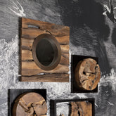 MUST Living Spiegel Smile 50x50cm - Spiegel - MUST Living - livinglovely.nl