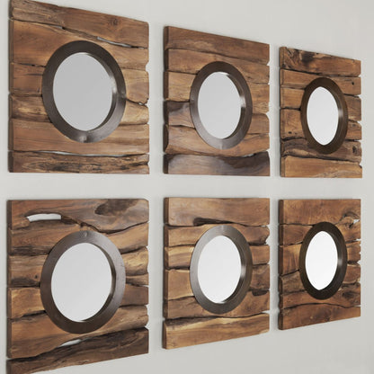 MUST Living Spiegel Smile 50x50cm - Spiegel - MUST Living - livinglovely.nl