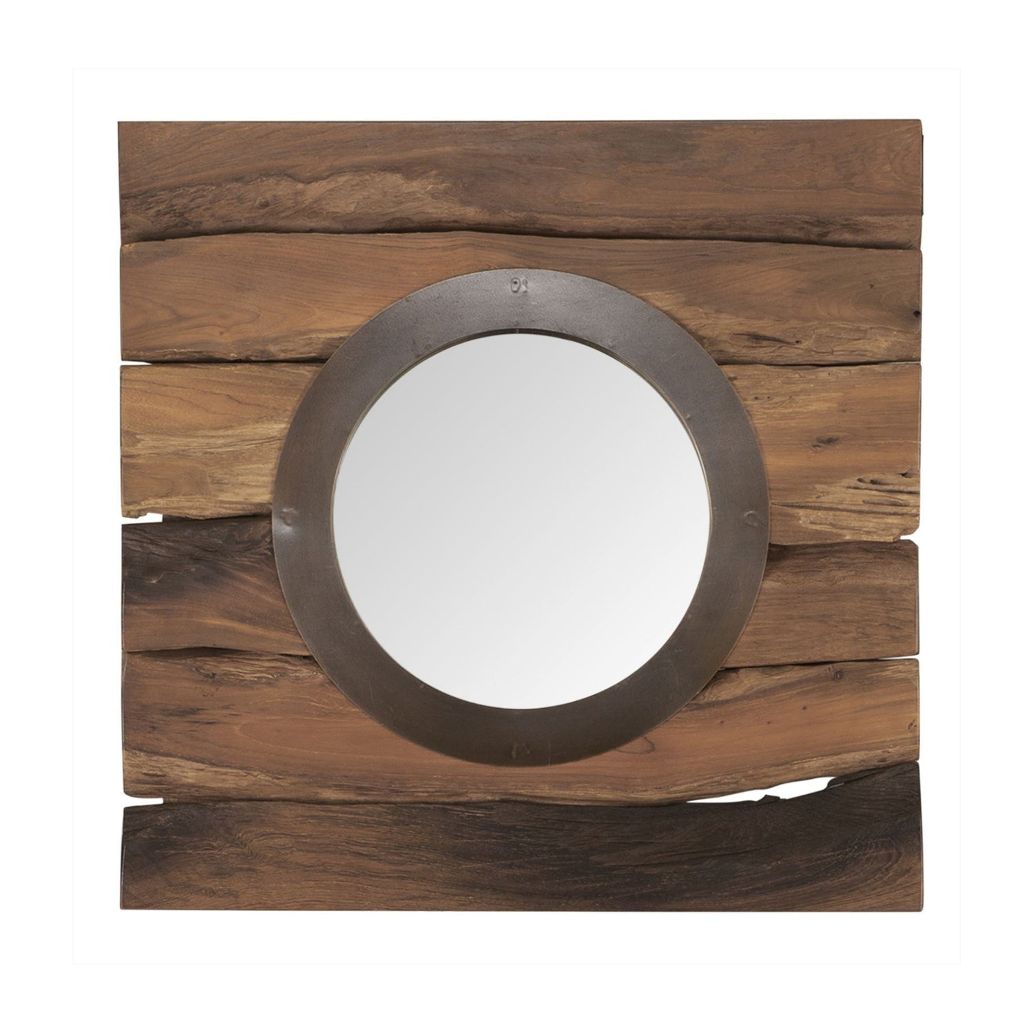 MUST Living Spiegel Smile 50x50cm - Spiegel - MUST Living - livinglovely.nl