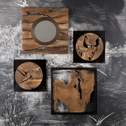 MUST Living Spiegel Smile 50x50cm - Spiegel - MUST Living - livinglovely.nl