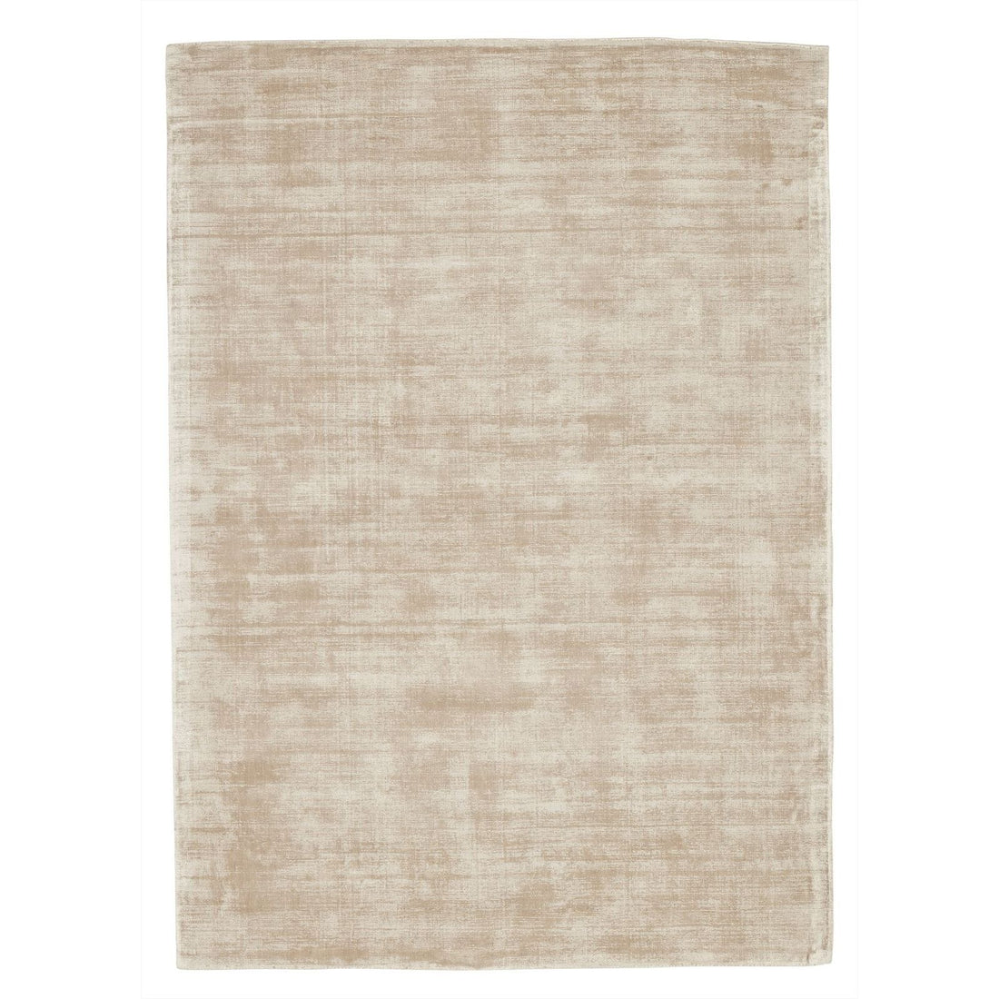 Vloerkleed La Belle van MUST Living, rechthoekig kleed van viscose in beige met zachte glans