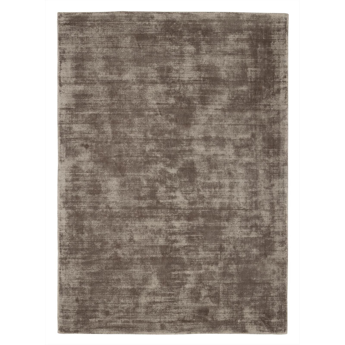 Vloerkleed La Belle van MUST Living, rechthoekig viscose kleed in gedempt saliegroen met zachte glans