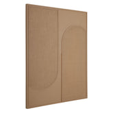 MUST Living Wandpaneel Elyn Brown Large - Wandpaneel - MUST Living - livinglovely.nl